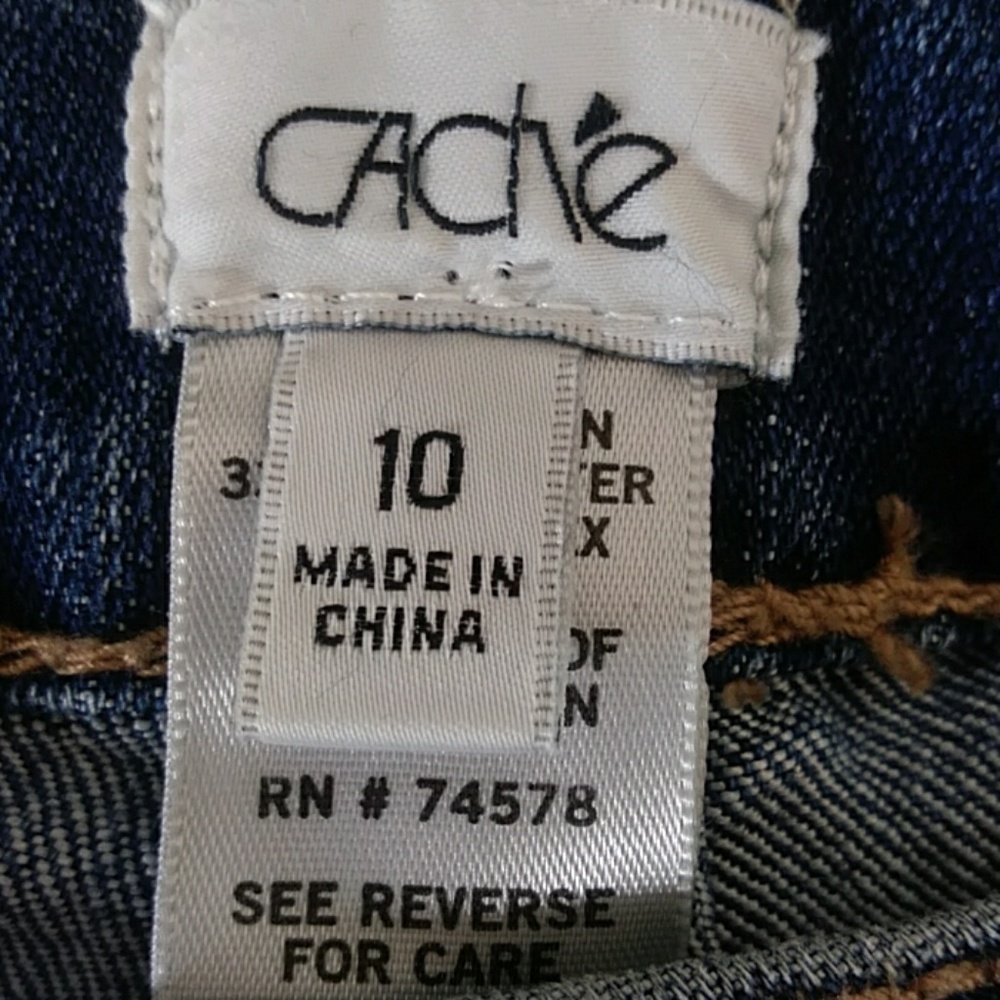 Cache Jeans Size 10 - image 6